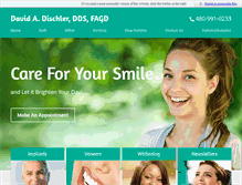 Tablet Screenshot of dischlerdentistry.com